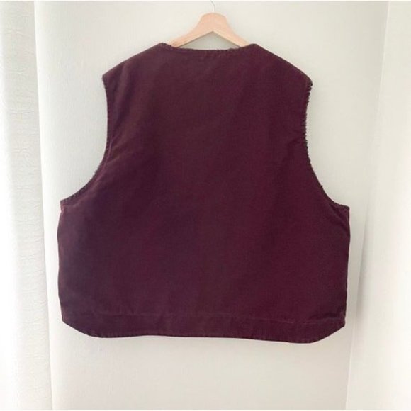 Carhartt Sherpa Lined Vest | Size 2XL | Work Vest | Construction Outdoor Vest - Picture 3 of 8